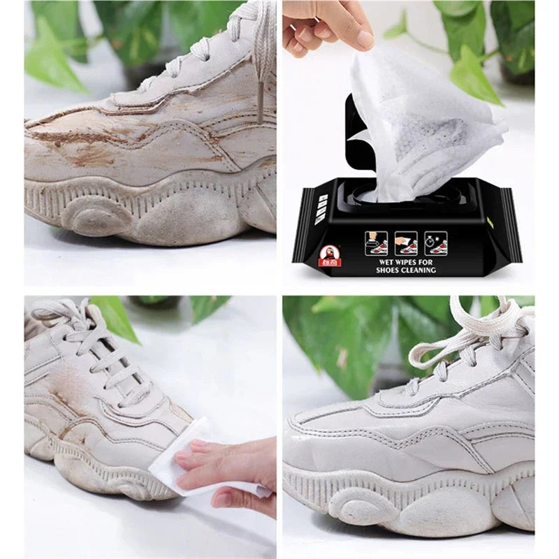 Disposable Quick Shoe Cleaning Wipes