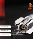 High-Temperature Windproof Lighter With Safety Lock