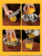 Stainless Steel Hand Press Fruit Juicer