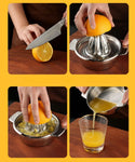 Stainless Steel Hand Press Fruit Juicer