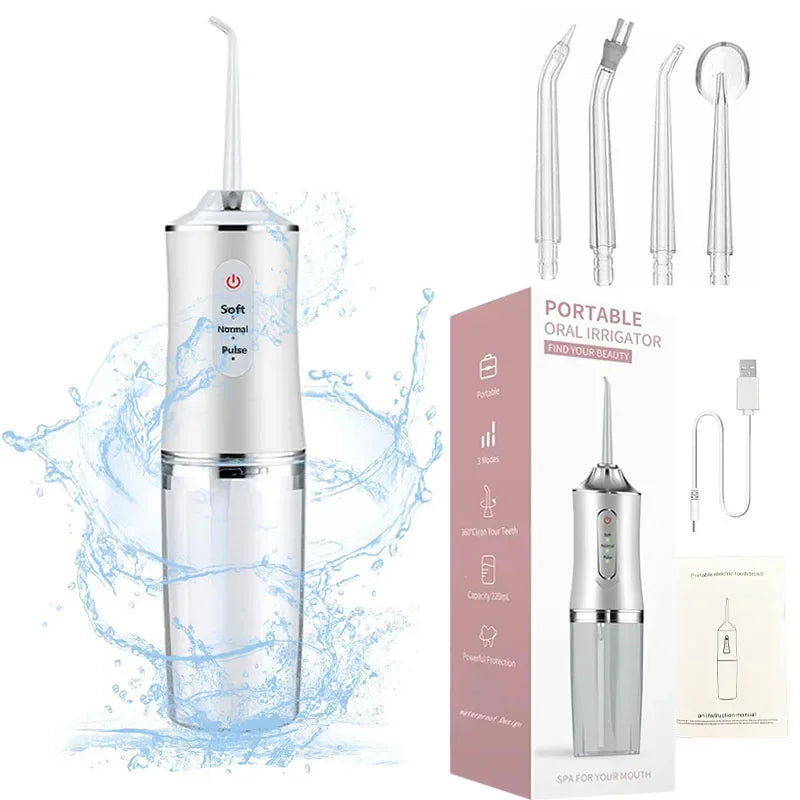 Rechargeable Water Irrigator Dental Flosser