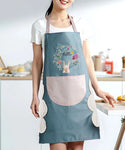Kitchen Oil-Proof Hand Wiping Apron