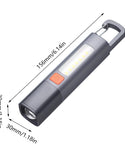Rechargeable Waterproof Zoomable LED Torch
