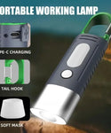 Mini Smart Waterproof Zoomable Flashlight