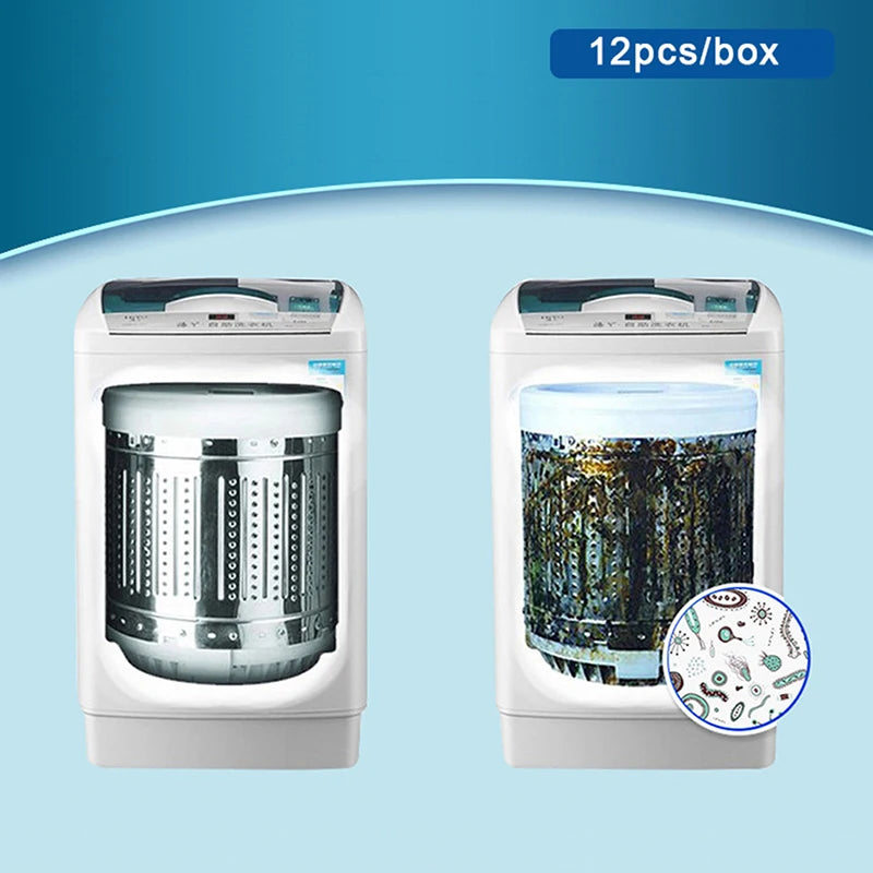 Washing Machine Tank Cleaner Tablet (12 Pcs)