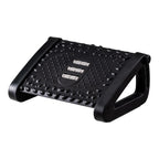 Ergonomic Footrest Stool With Massage Rollers
