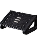 Ergonomic Footrest Stool With Massage Rollers