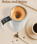 Smart Temperature LED Auto Magnetic Stirring Cup