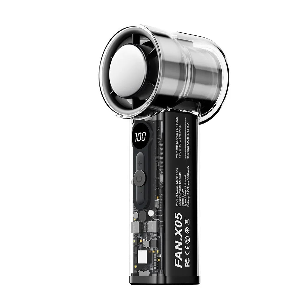 High-Speed Super Cool Handheld Turbo Fan