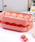 3D Round 26 Cells Ice Ball Tray With Lid