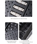 Ergonomic Footrest Stool With Massage Rollers