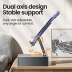 Rotatable Mobile Stand With Bluetooth Speaker