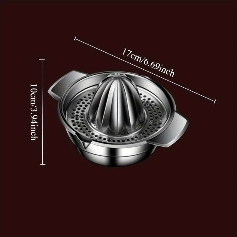 Stainless Steel Hand Press Fruit Juicer