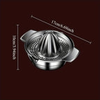 Stainless Steel Hand Press Fruit Juicer