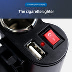 Motorcycle USB Waterproof Charger With Lighter