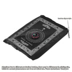 Portable Travel Prayer Mat With Compass