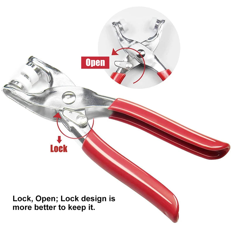 Hand Pressed Metal Buckle Installation Tool
