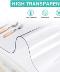 Water-Oil-Proof Transparent Table Mat Cover