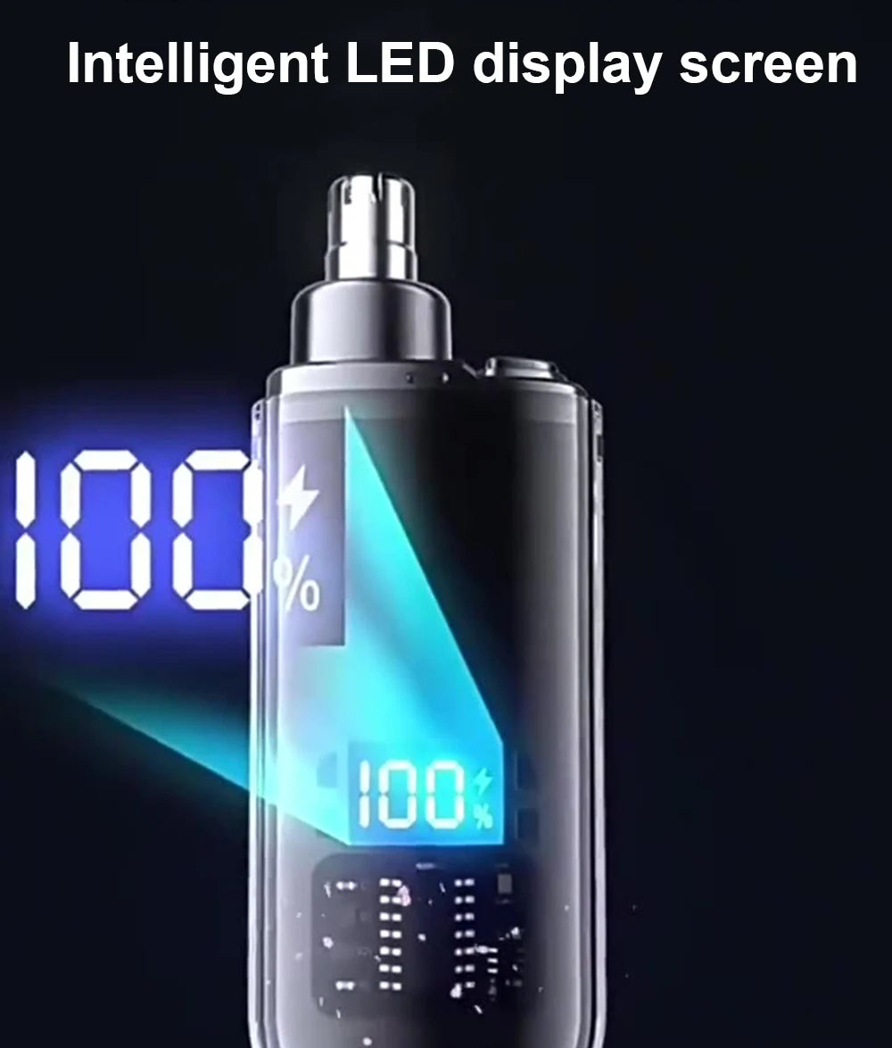 Rechargeable Electric Travel Nose Hair Trimmer