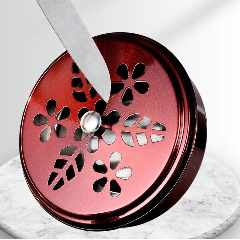 Anti-Fire Mosquito Coil Burner Box