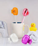 Toothbrush Head Protector Cap (2 Pcs)