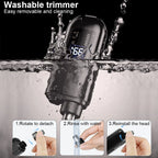 Rechargeable Electric Travel Nose Hair Trimmer
