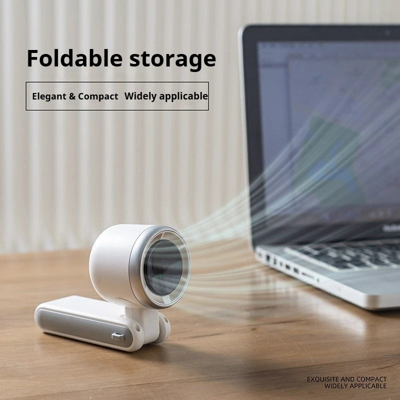 5-Speed Foldable Handheld Turbo Fan