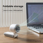 5-Speed Foldable Handheld Turbo Fan