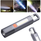 Rechargeable Waterproof Zoomable LED Torch