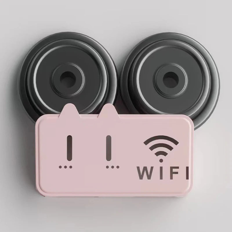 Wall Mount Strong Adhesive Router Stand