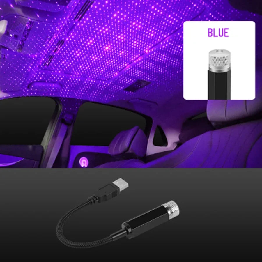 Mini USB Romantic Galaxy Night Light