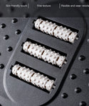 Ergonomic Footrest Stool With Massage Rollers