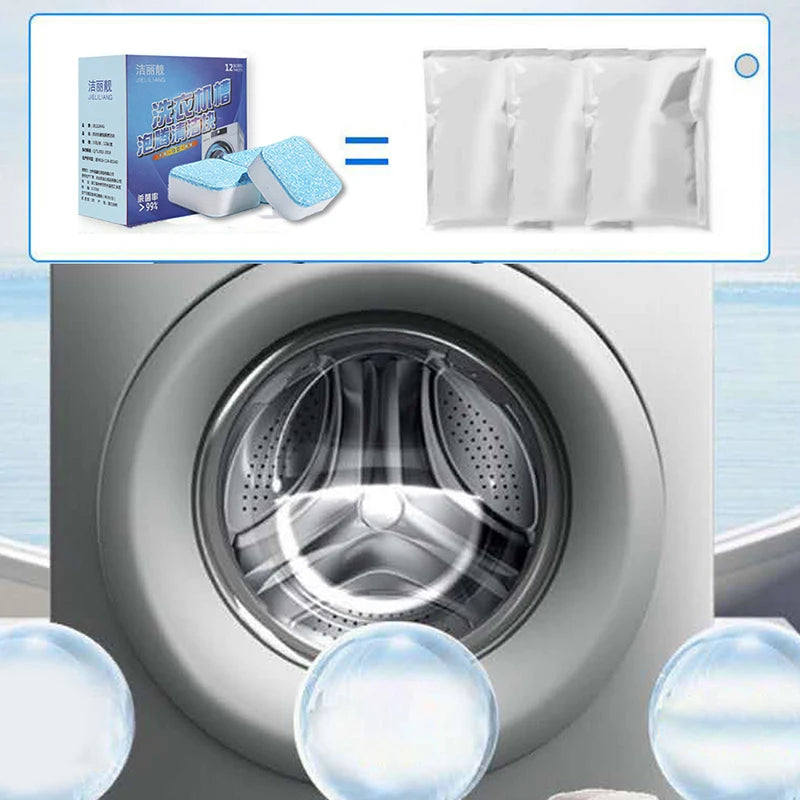 Washing Machine Tank Cleaner Tablet (12 Pcs)