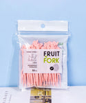 Cute Mini Fruit Fork Set (40 Pcs)