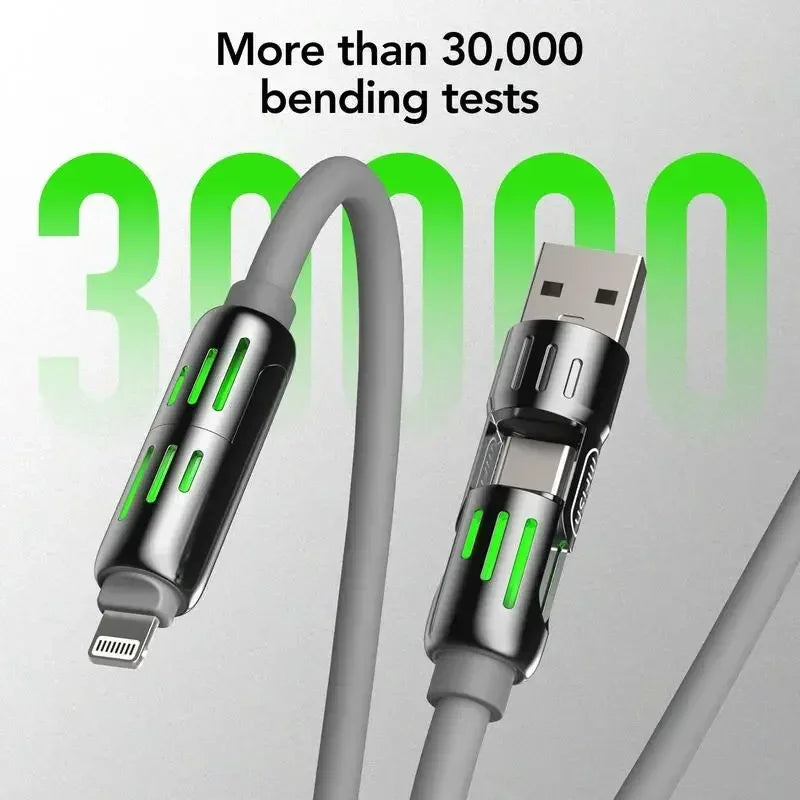 4-in-1 PD USB 240W Fast Charging Cable