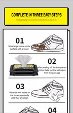 Disposable Quick Shoe Cleaning Wipes