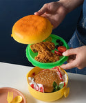 Double-Layed Hamburger Tiffin Box