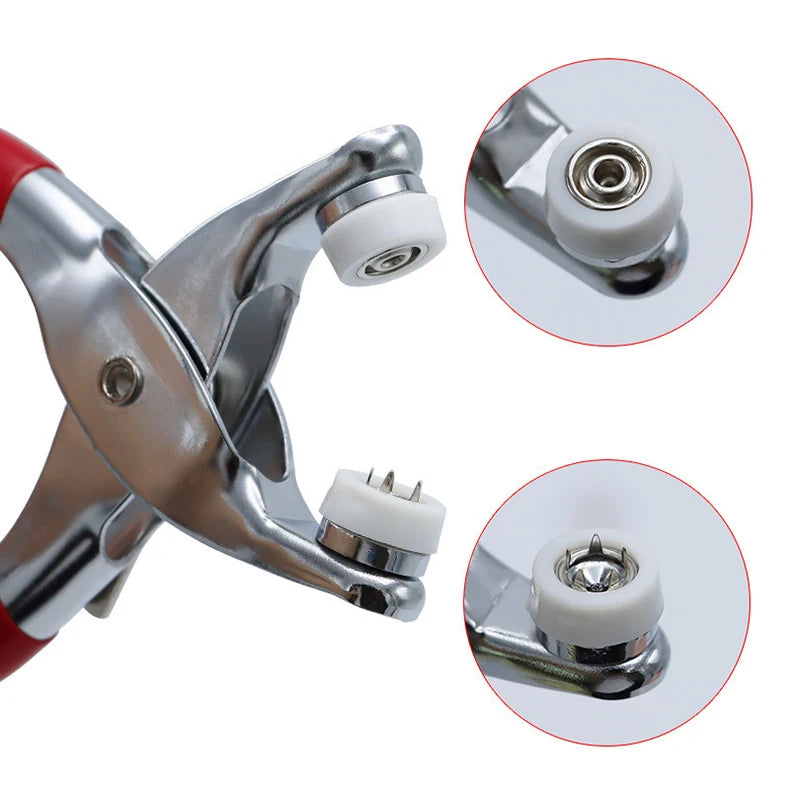 Hand Pressed Metal Buckle Installation Tool