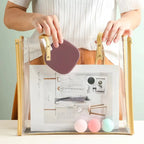 Mini Portable Jewellery Box With Mirror