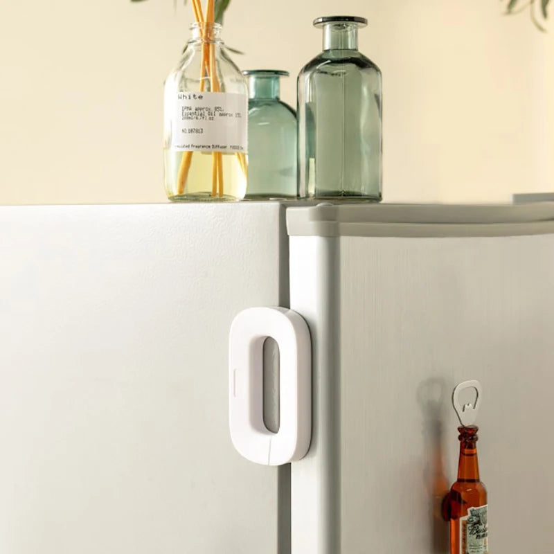 Multi-Usuable Refrigerator Door Lock