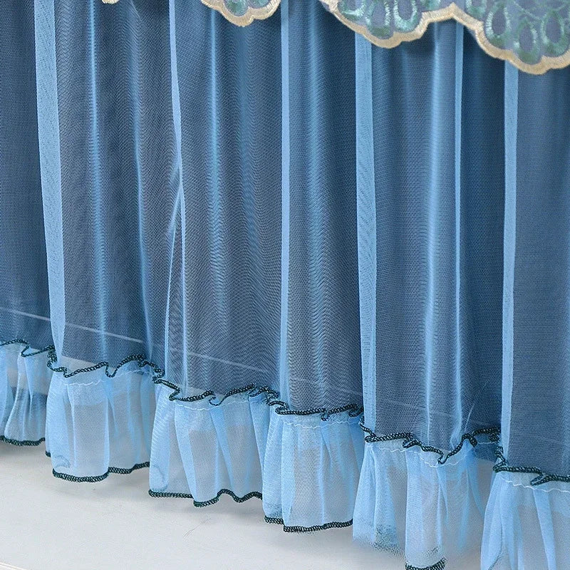 Multi-Size Lace Fabric TV Cover
