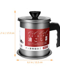 Multi-Usable Kitchen Oil Strainer Pot