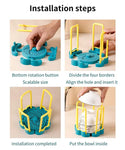 Home Kitchen Adjustable Dish Bowl Holder