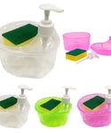 2-in-1 Dish Washing Soap Dispenser
