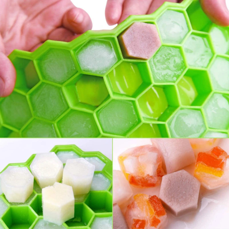 Honeycomb Silicone Ice Cube Tray