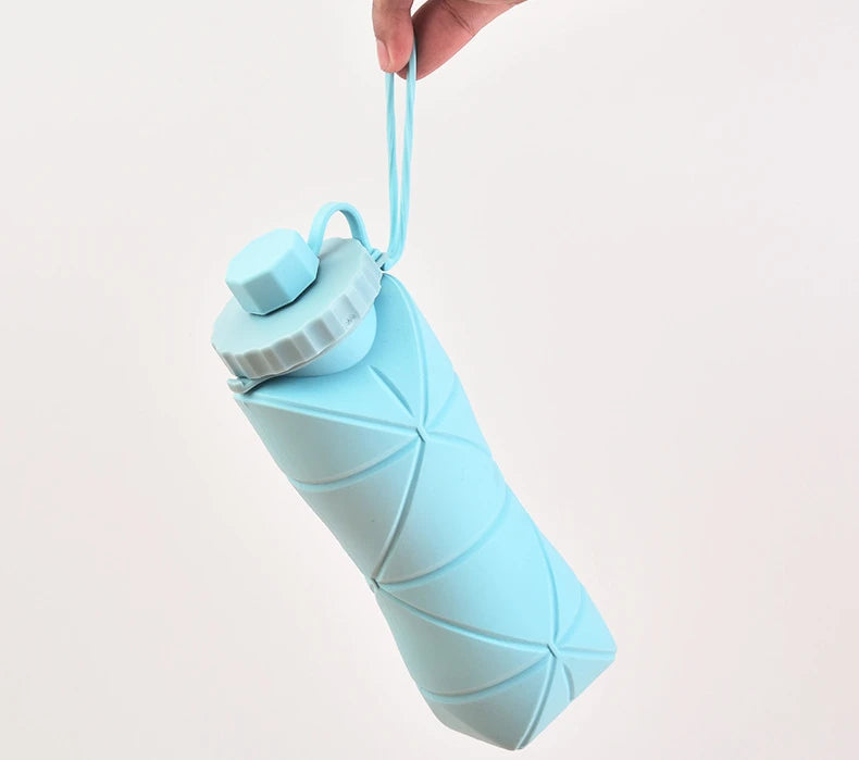 Silicone Folding Travel Water Bottle