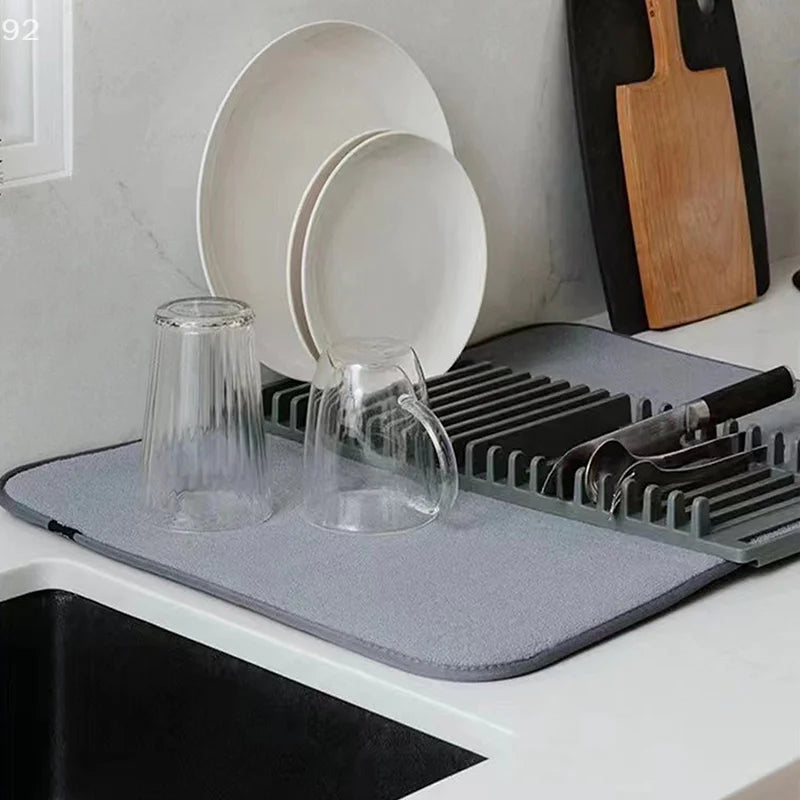 Multifunctional Foldable Kitchenware Drainer Pad