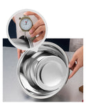 3-in-1 Stainless Steel Vegetable Slicer Drain Basket