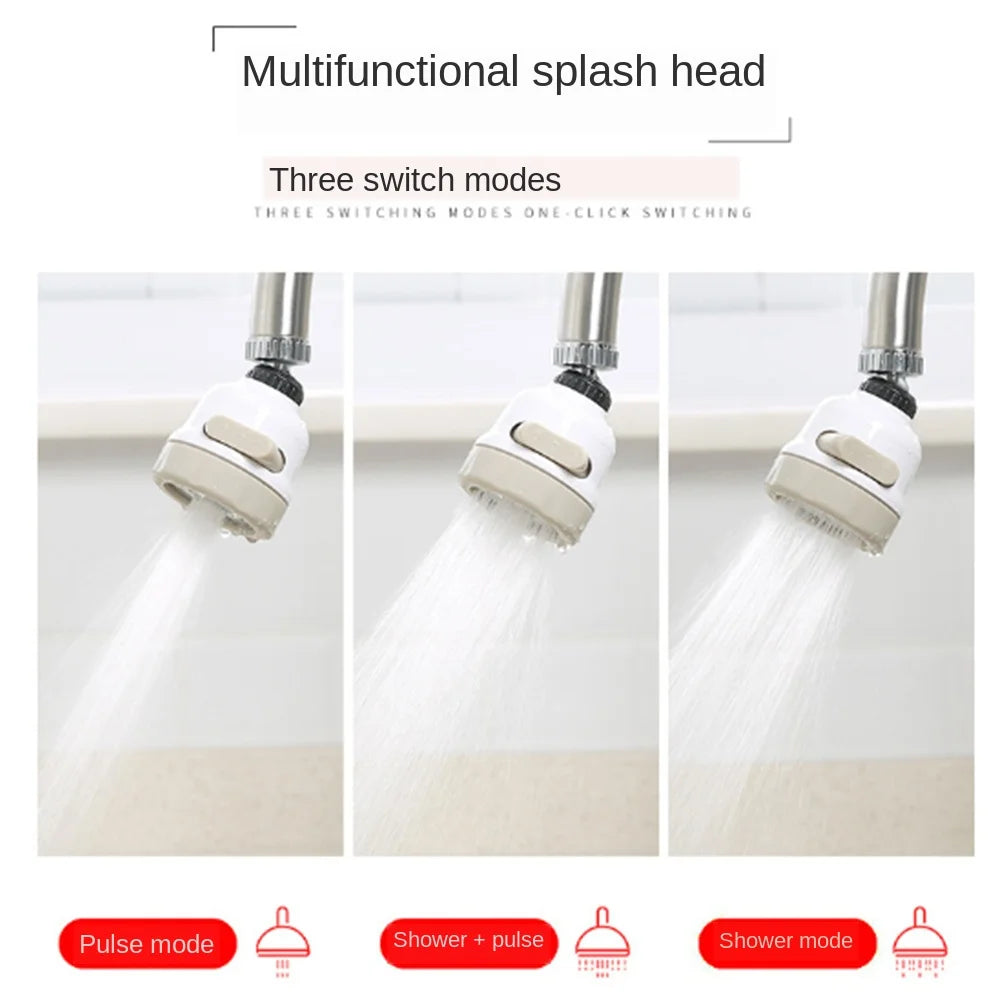 3 Speed Modes Rotating Faucet Tap