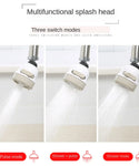 3 Speed Modes Rotating Faucet Tap